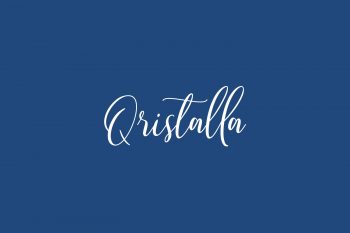Qristalla Free Font