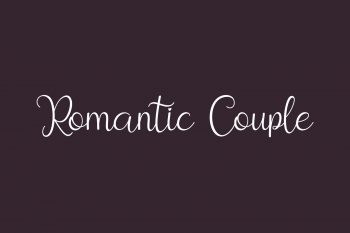 Romantic Couple Free Font