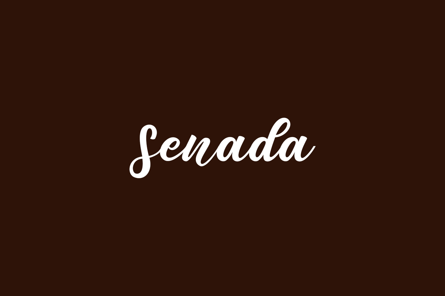 Senada Free Font