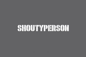 Shoutyperson Free Font