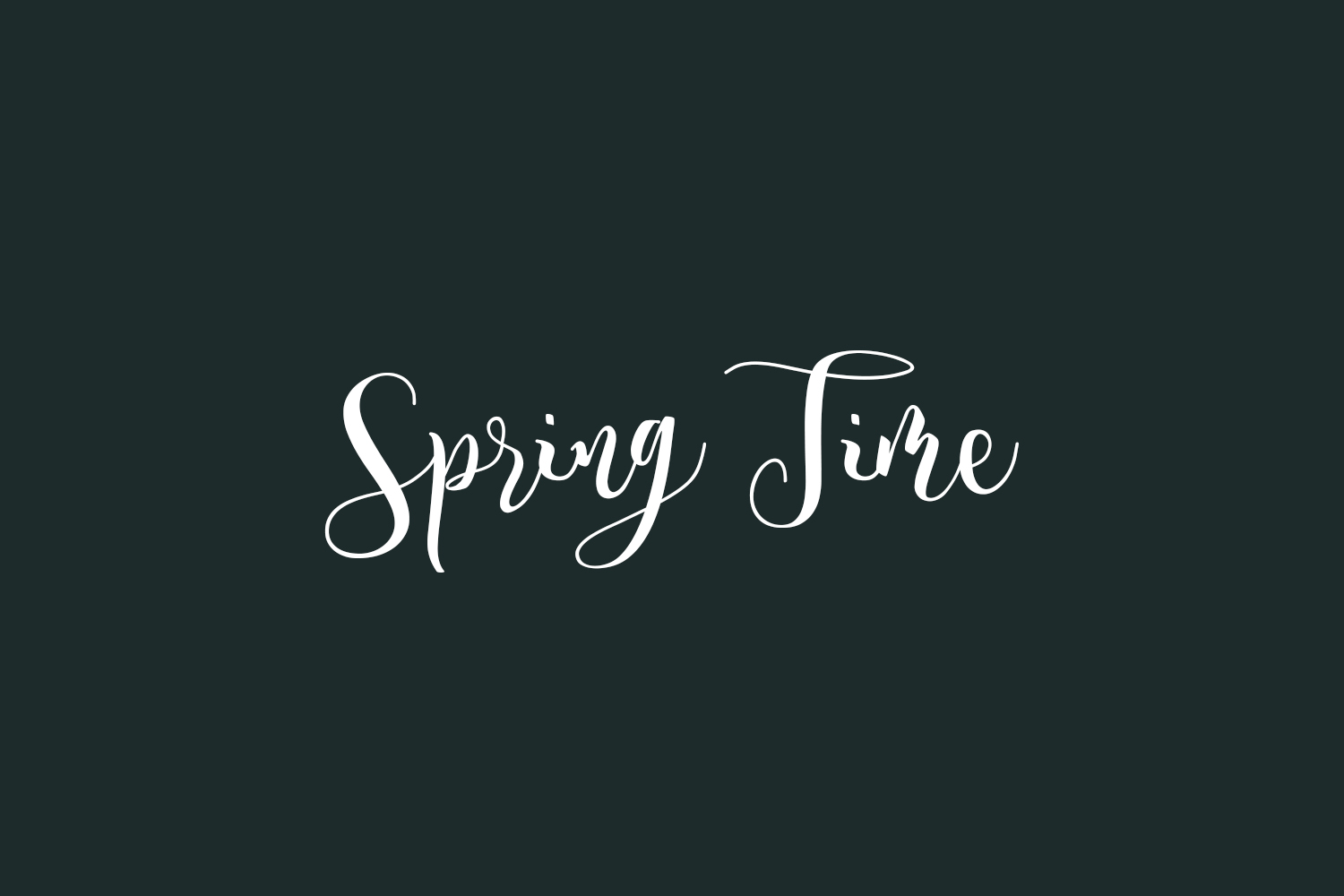 Spring Time Free Font