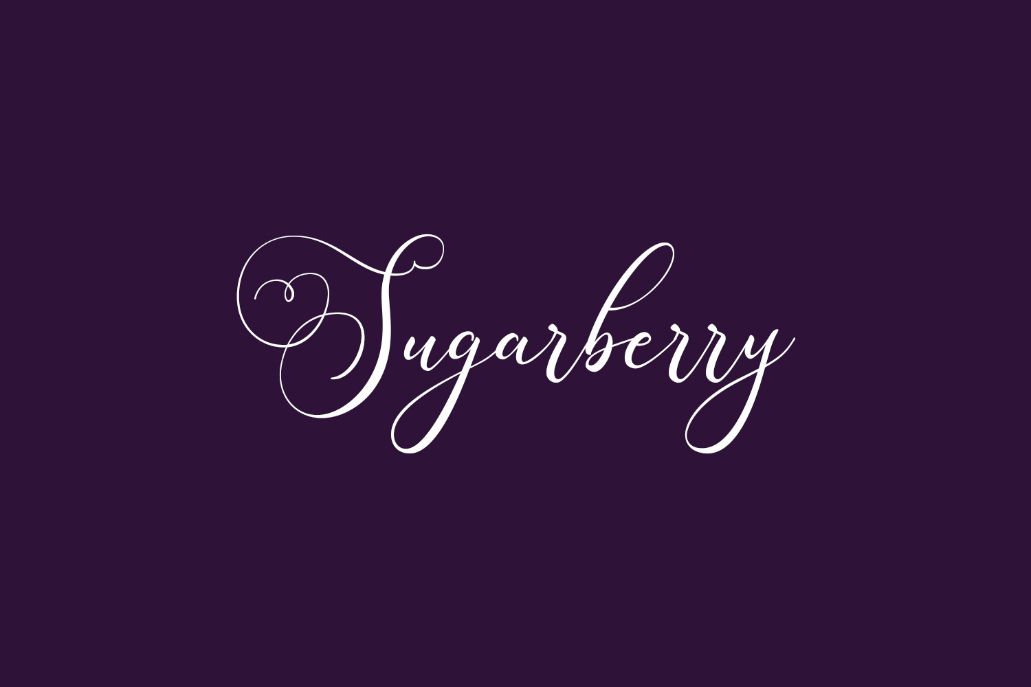 Sugarberry Free Font