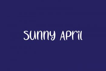 Sunny April Free Font