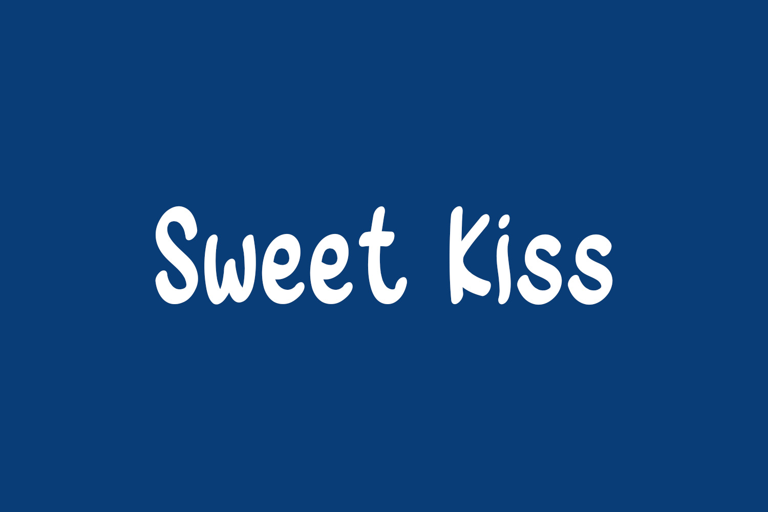 Sweet Kiss Free Font