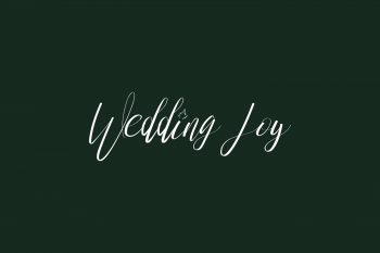 Wedding Joy Free Font