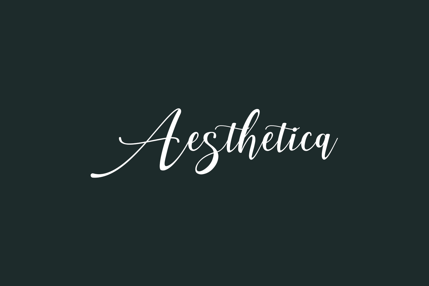 Aesthetica Free Font