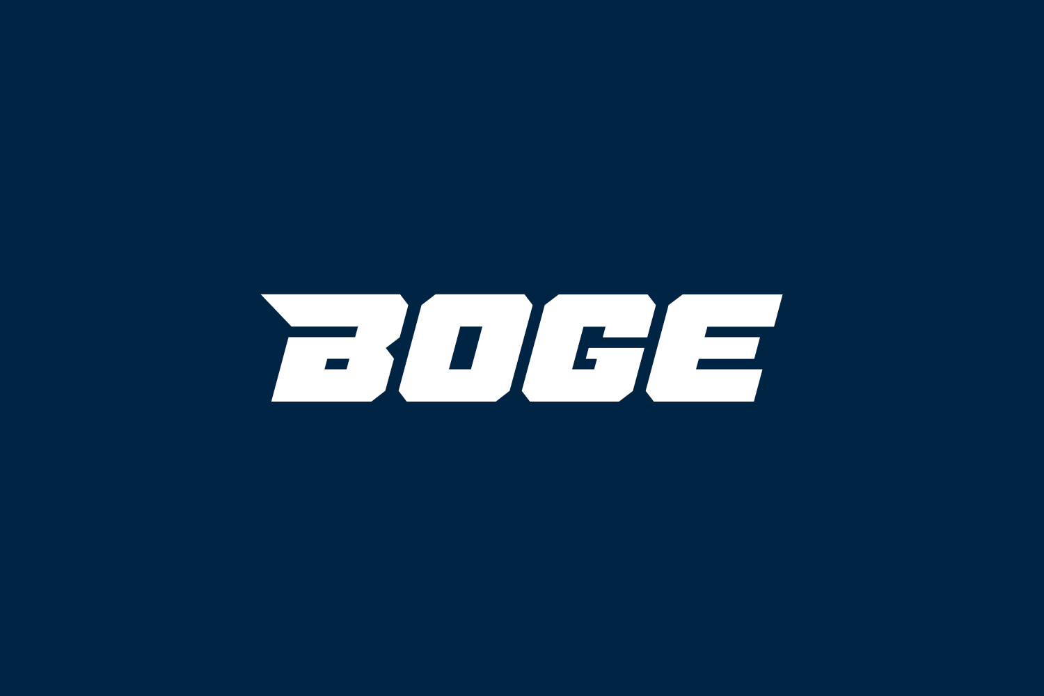 Boge Free Font