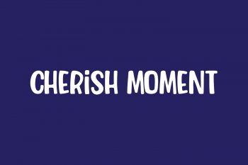 Cherish Moment Free Font