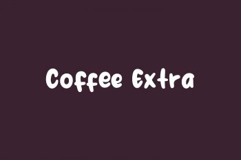 Coffee Extra Free Font