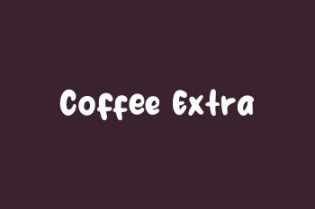 Coffee Extra Free Font