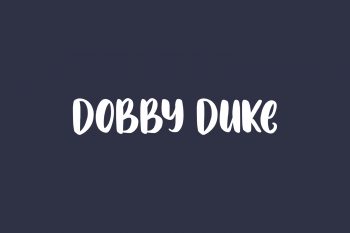 Dobby Duke Free Font