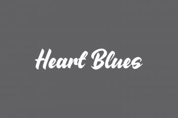 Heart Blues Free Font