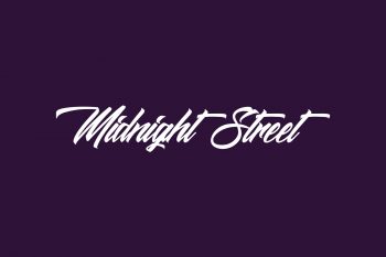 Midnight Street Free Font