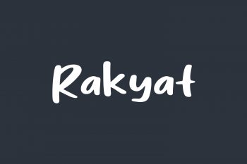 Rakyat Free Font