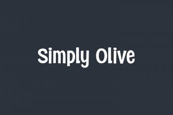 Simply Olive Free Font