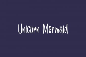 Unicorn Mermaid Free Font