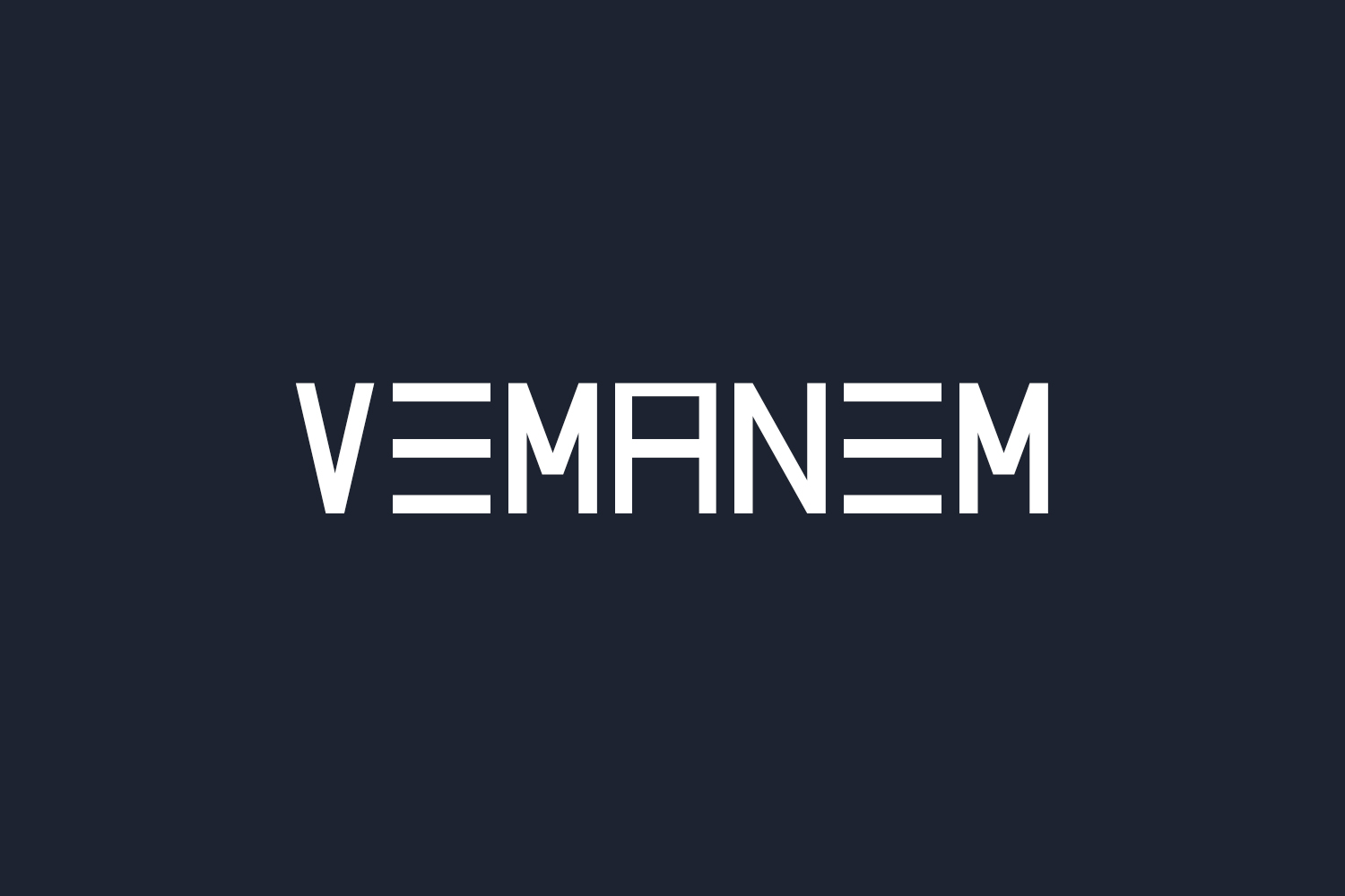 Vemanem Free Font