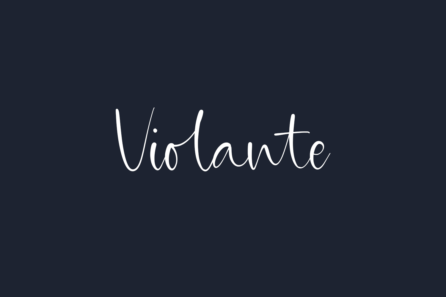 Violante Free Font