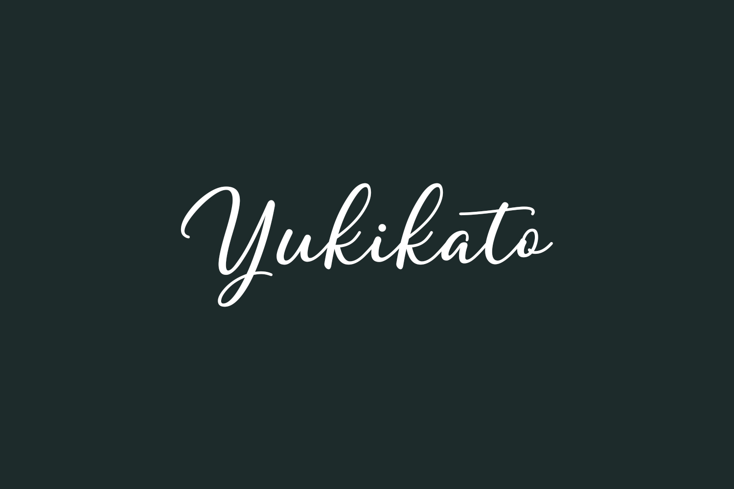 Yukikato Free Font