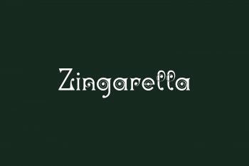 Zingarella Free Font