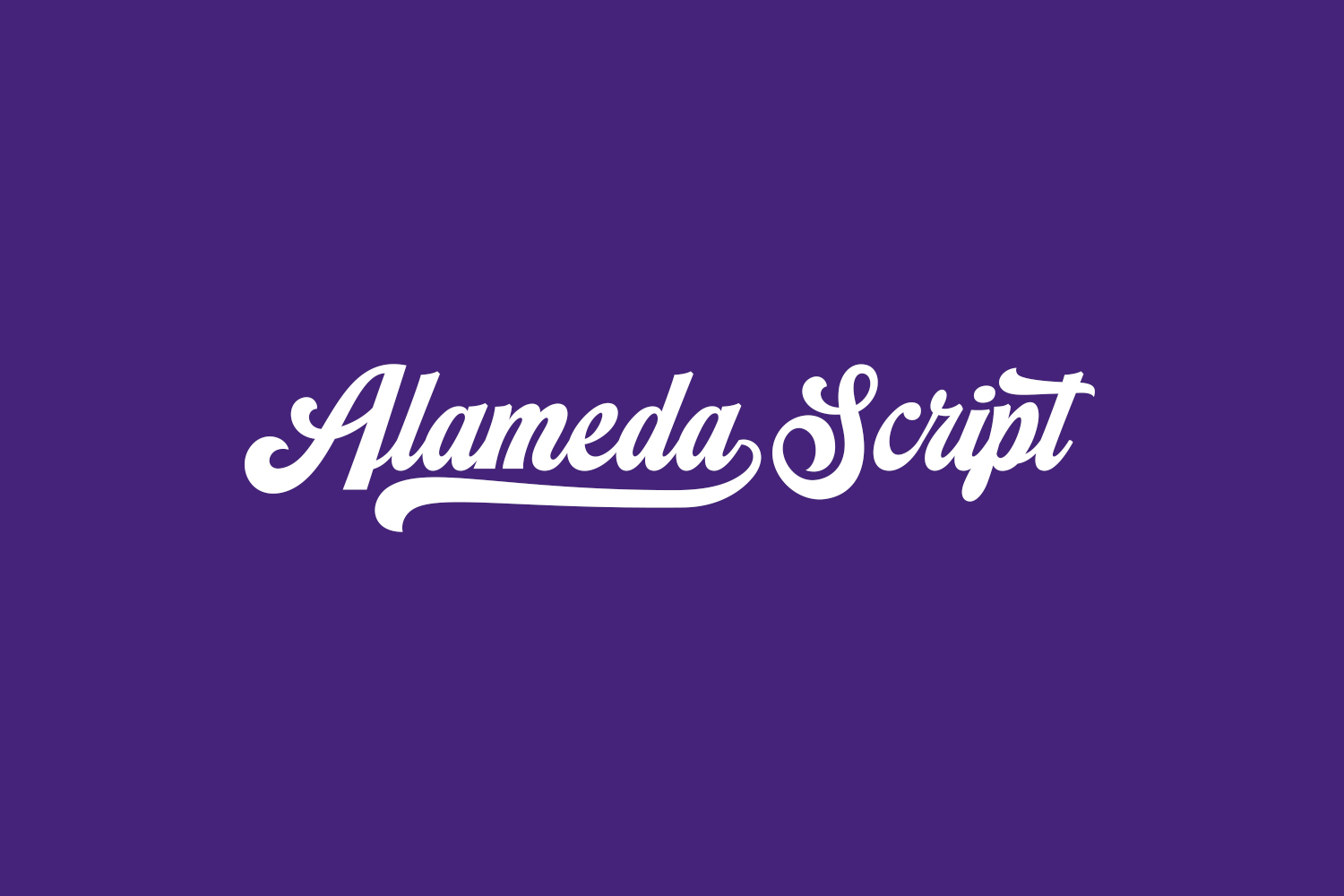 Alameda Script Free Font