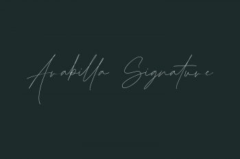 Arabilla Signature Free Font