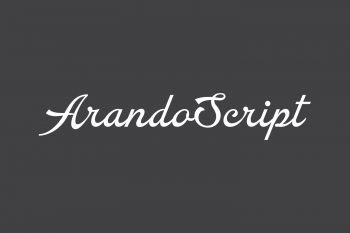 Arando Script Free Font