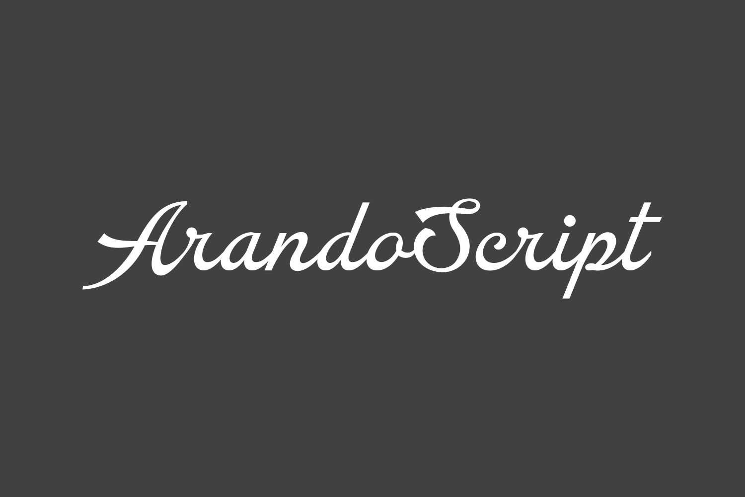 Arando Script Free Font