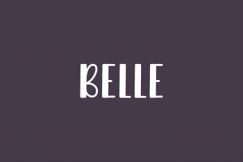 Belle Free Font