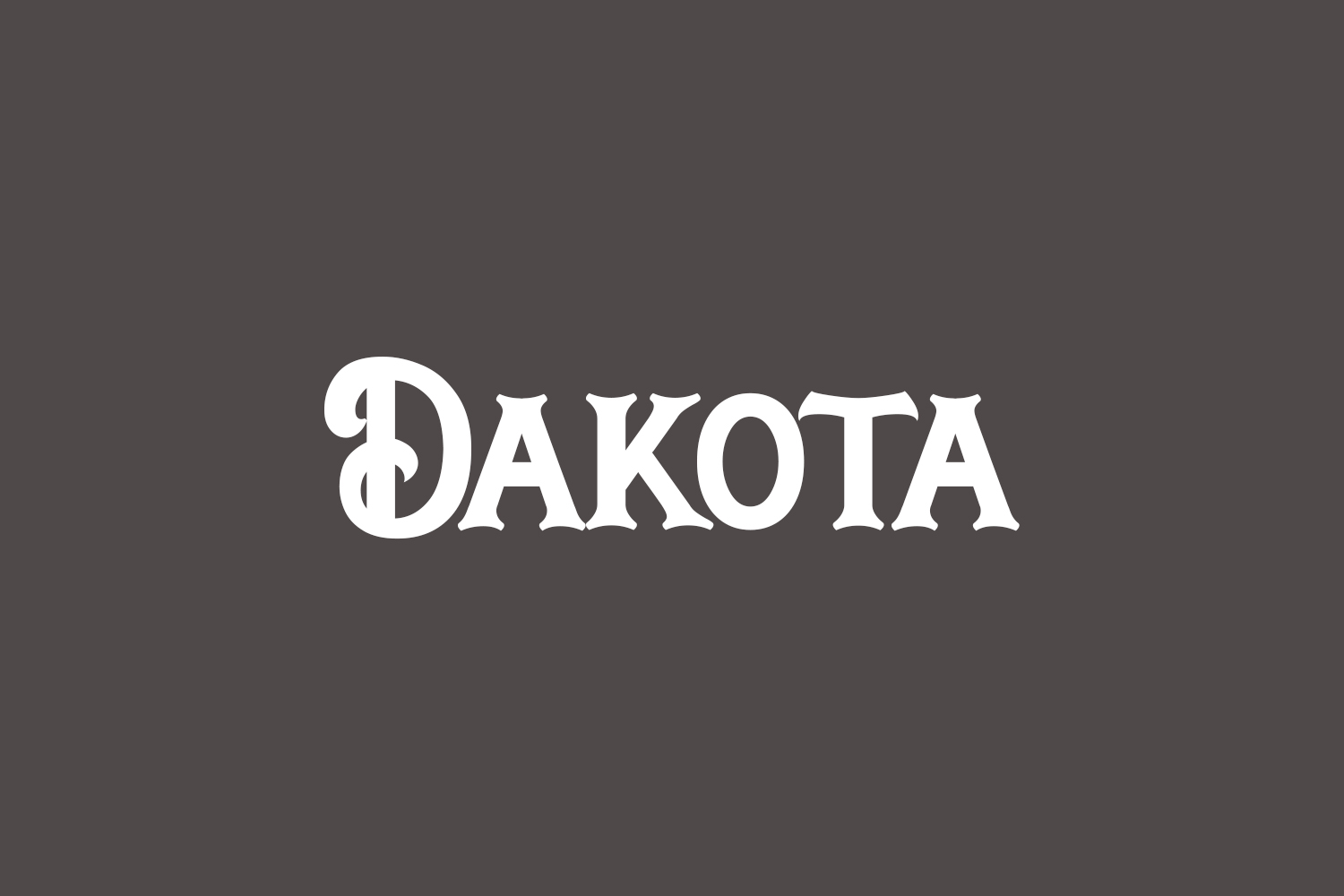Dakota Free Font