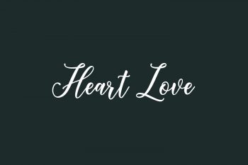 Heart Love Free Font