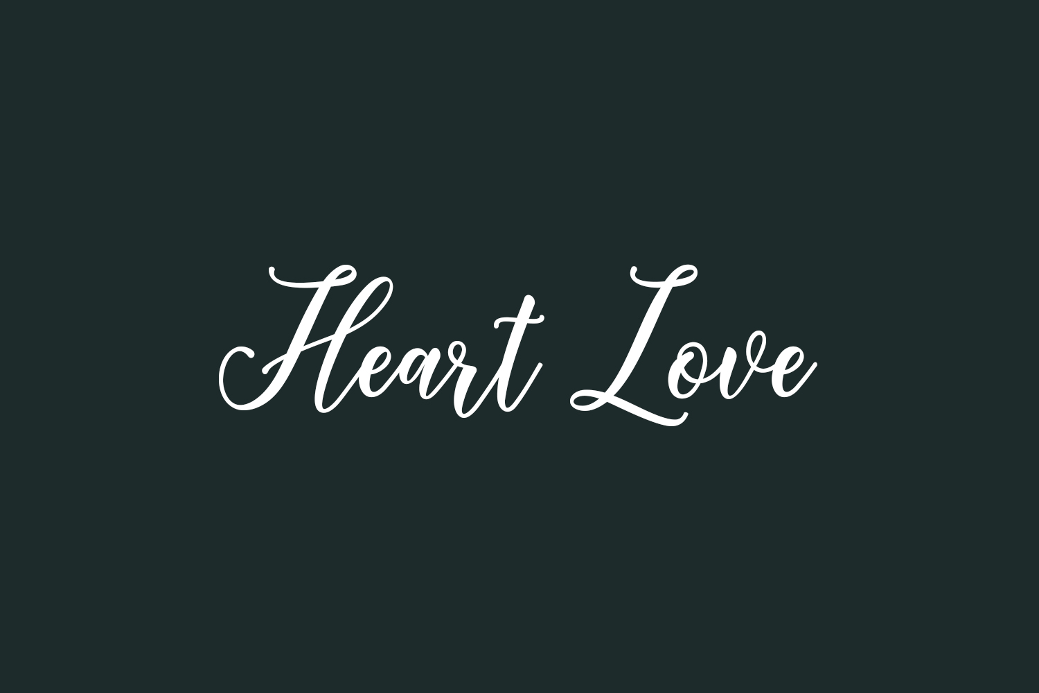 Heart Love Free Font