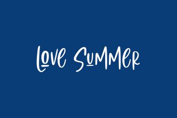 Love Summer Free Font