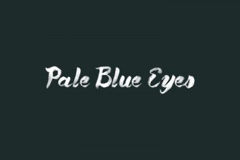 Pale Blue Eyes Free Font