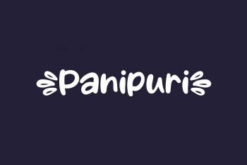 Panipuri Free Font