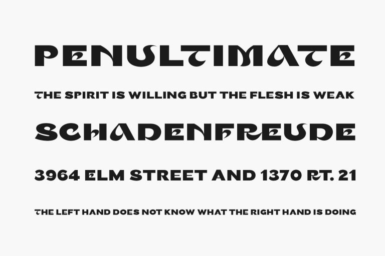 Persona | Fonts Shmonts