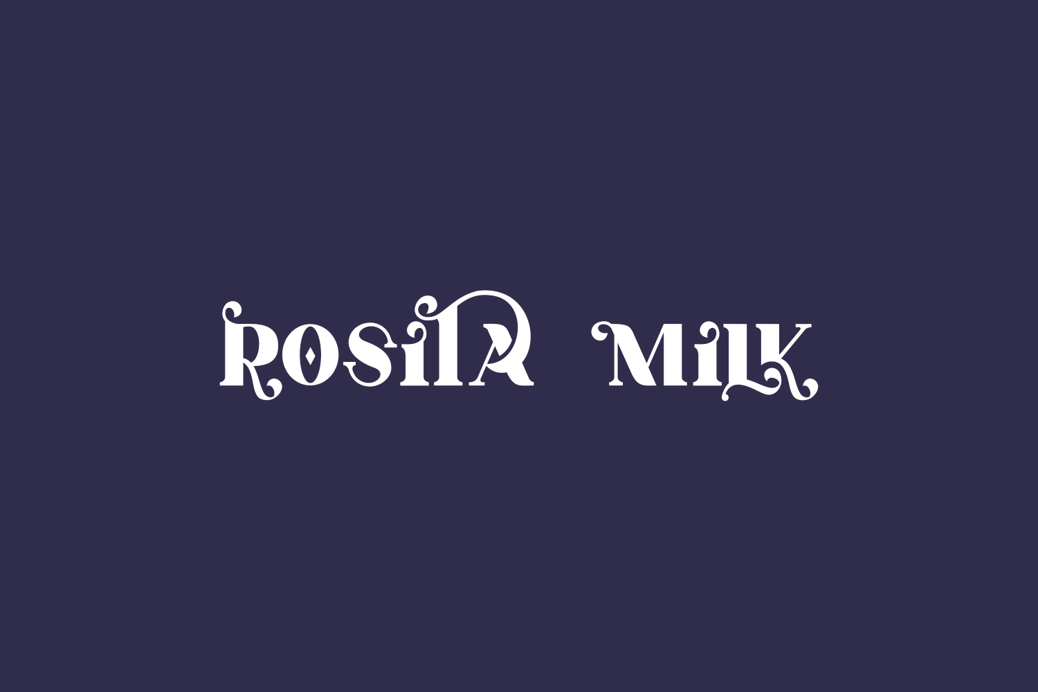 Rosita Milk Free Font