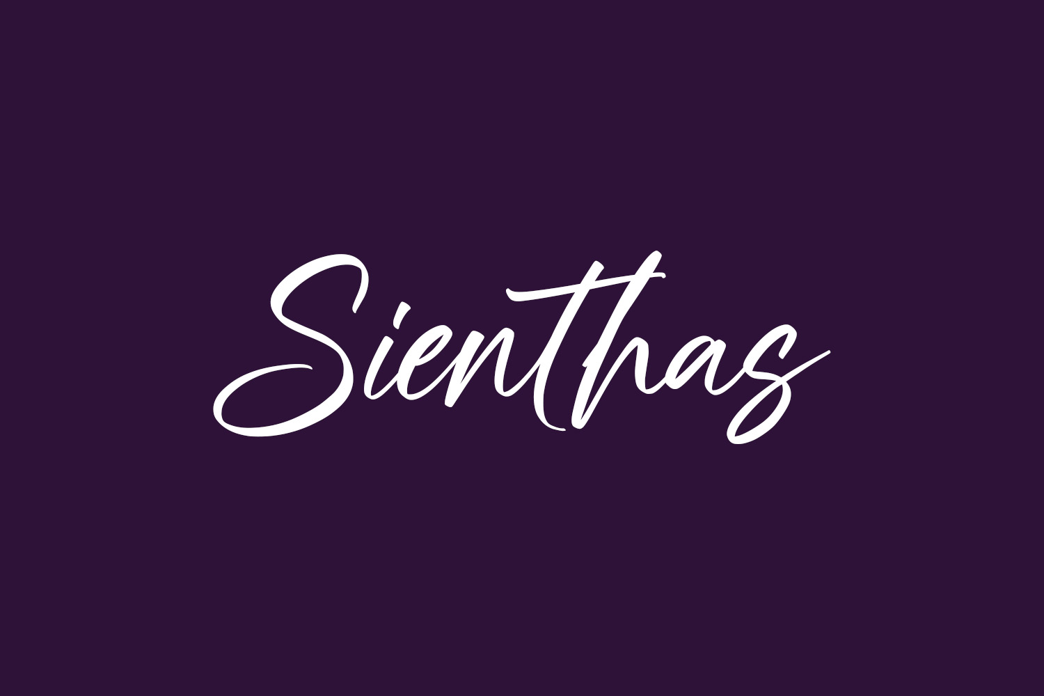 Sienthas Free Font