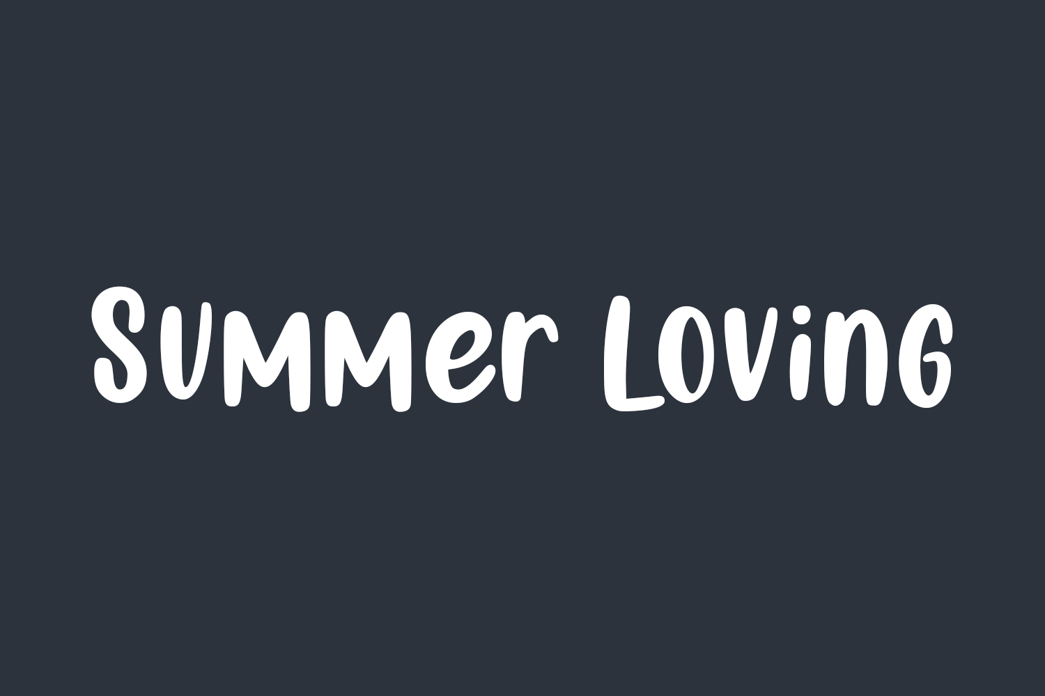 Summer Loving Free Font