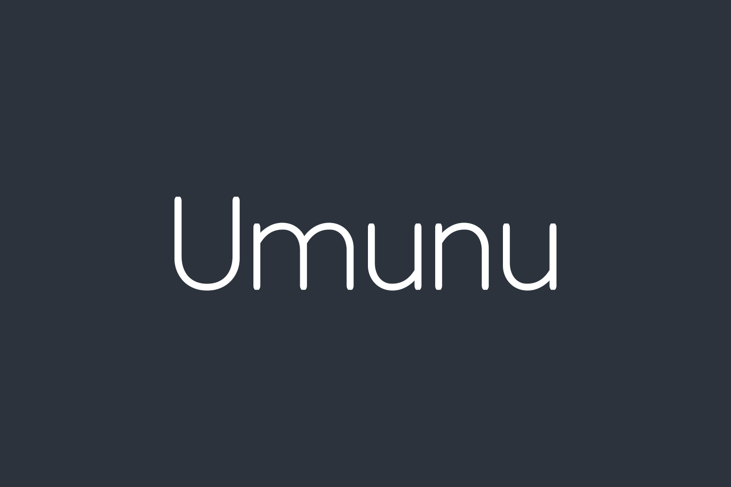 Umunu Free Font