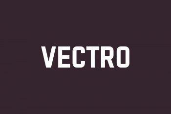 Vectro Free Font
