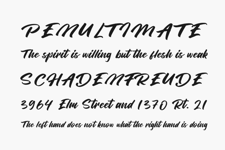 Bangela | Fonts Shmonts