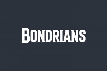 Bondrians Free Font