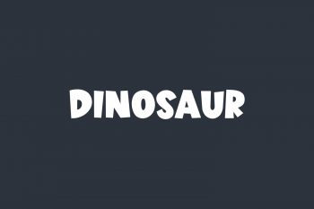 Dinosaur Free Font