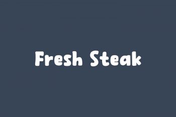 Fresh Steak Free Font