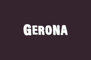 Gerona Free Font