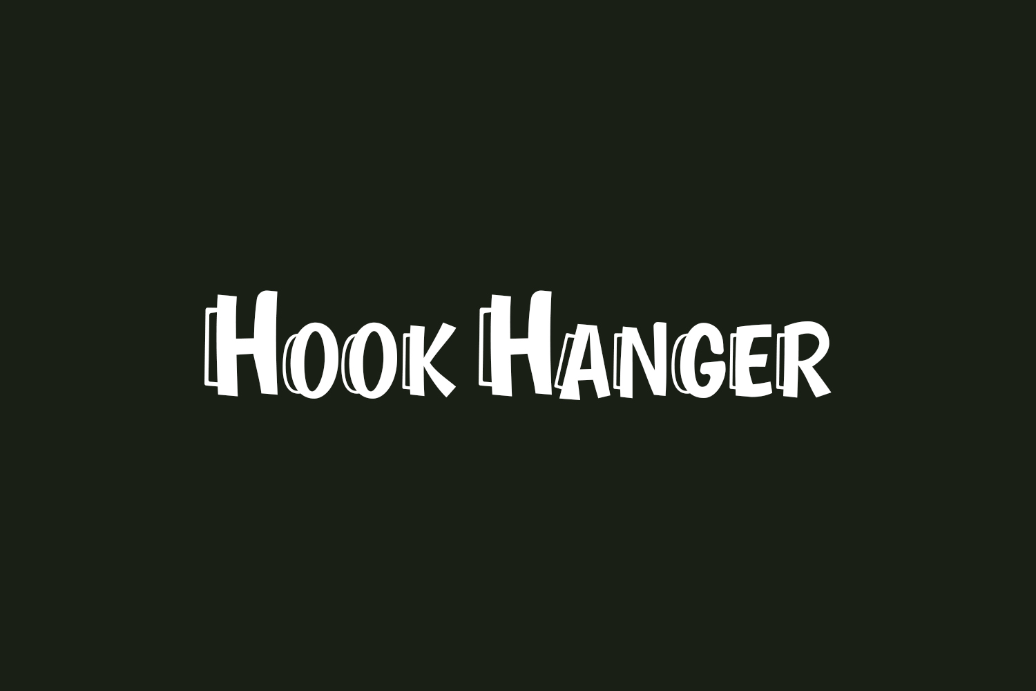 Hook Hanger Free Font