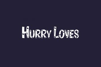 Hurry Loves Free Font