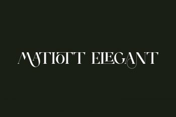 Matiott Elegant Free Font