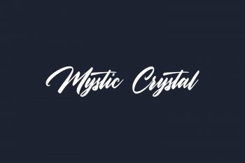 Mystic Crystal Free Font